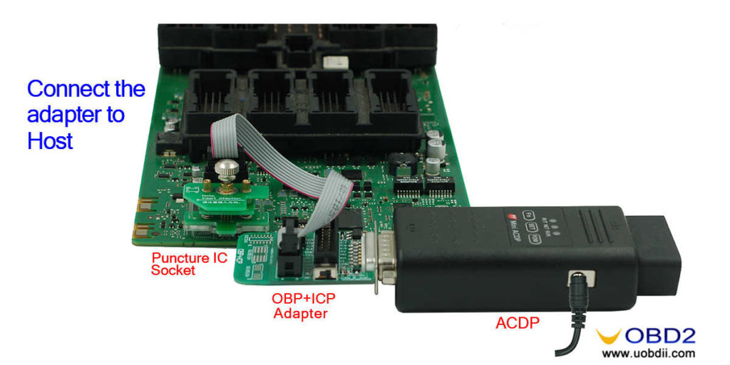 04-connect the adapter to host