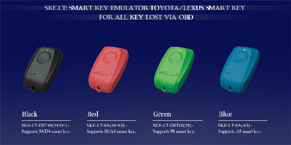 Toyota Lexus smart key programming OBD done with SKELT
