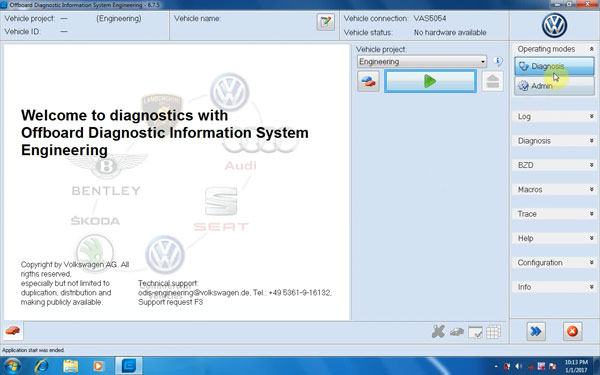 Vw odis software update