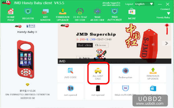 JMD Handy Baby 2 All Key Lost Programming for VWSkoda 4th Immobilizer (5)