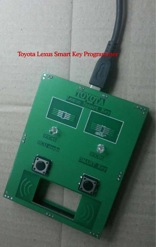How to use toyota lexus smart key programmer to match key