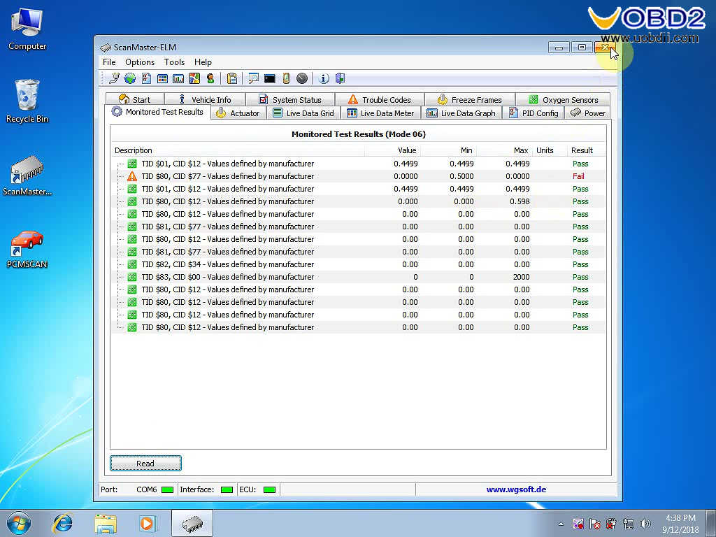 scanmaster elm software