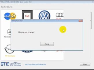 How to Solve FVDI 2018 FVDI2 “Device no opened” Error-1