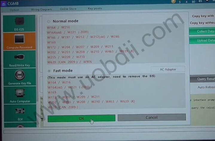 Benz-Old-164-W221-All-Key-Lost-Programming-by-CGDI-MB-9