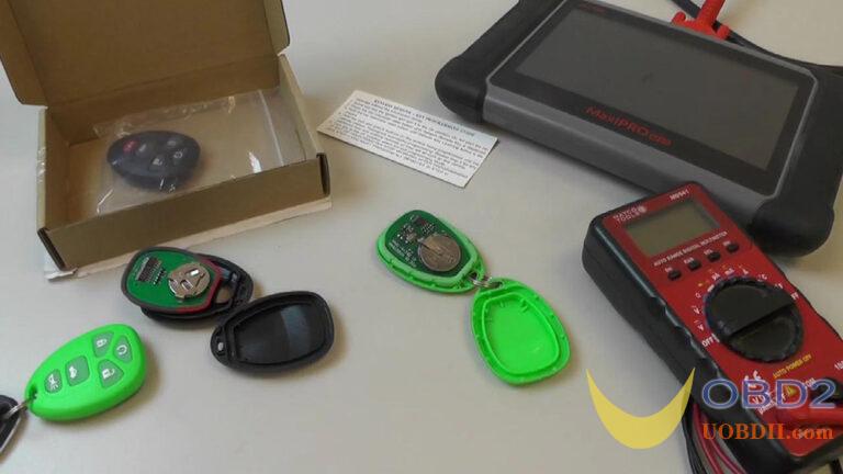 Autel Maxi PRO MP808 2006 Chevy Malibu KeyFob Programming – UOBDII