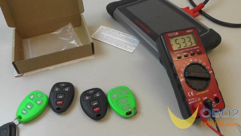 Autel Maxi PRO MP808 2006 Chevy Malibu KeyFob Programming – UOBDII