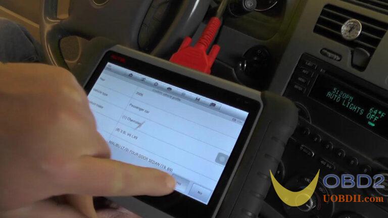 Autel Maxi PRO MP808 2006 Chevy Malibu KeyFob Programming – UOBDII