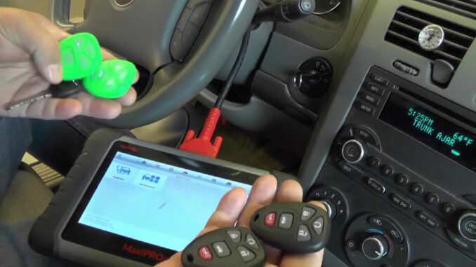 Autel Maxi PRO MP808 2006 Chevy Malibu KeyFob Programming – UOBDII