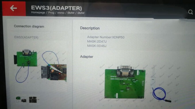 Read Write EWS3 EWS4 eeprom with VVDI Key Tool Plus/ VVDI Prog/AK90 ...
