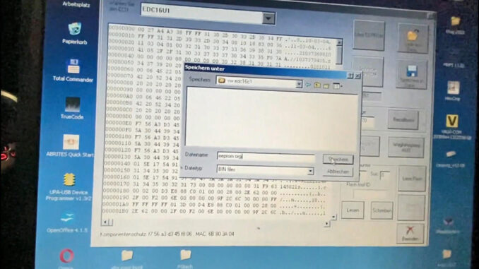 Vw Touran Edc16u1 Immo Off With Fvdi Via Obd Godiag Gt100 Uobdii