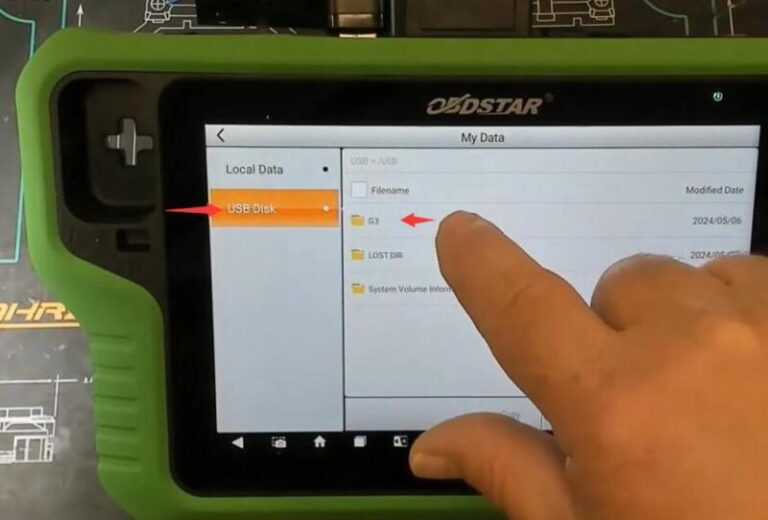 G3 Folder How to Transfer Files by OBDSTAR X300 Classic G3? – UOBDII Official Blog