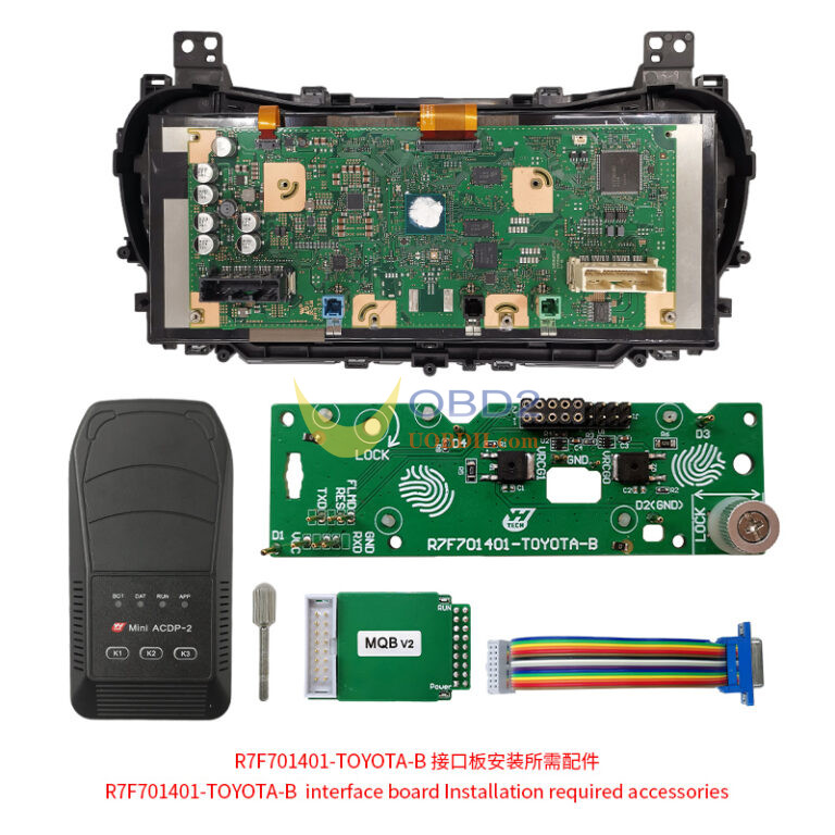 Interface B701 How to Use Yanhua R7F701401-TOYOTA-B Interface Board? – UOBDII Official ...