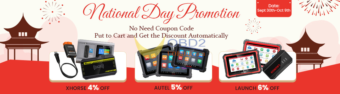 UOBD2 SALE