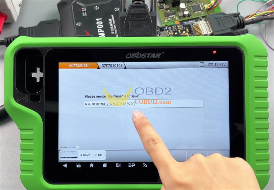 obdstar-g3-read-mitsubishi-outlander-hfm-pin-code-akl-13