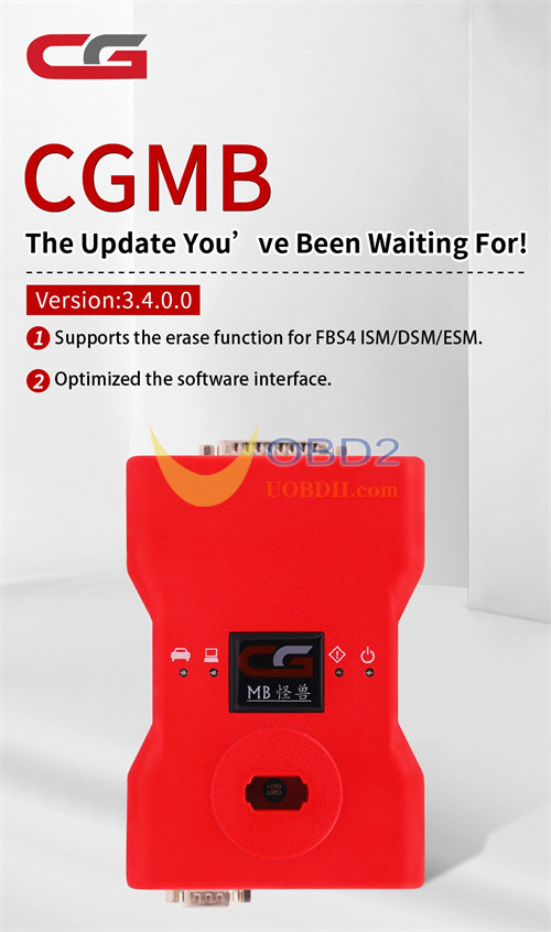 CGDI MB V3.4.0.0 Update