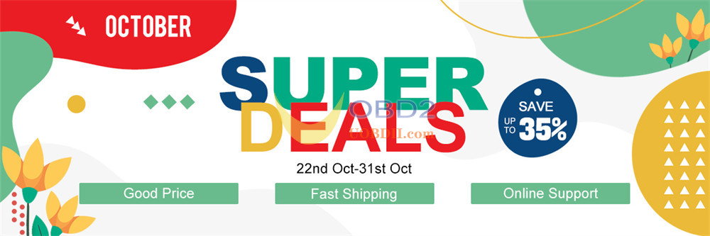 UOBDII.com October Super Deals