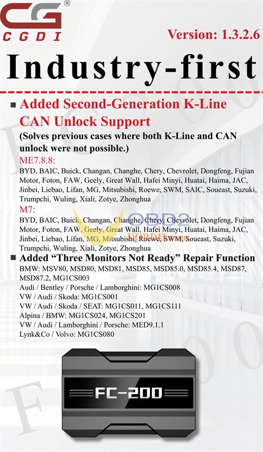 CG-FC200-V1.3.2.6-Update-ME7.8.8-M7-2nd-Gen-K-Line-CAN-Unlock