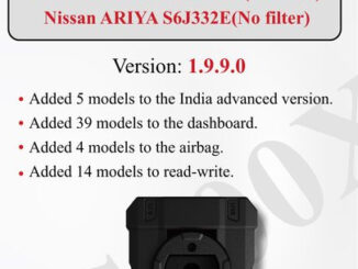 CG100X V1.9.9.0 Add Nissan X-TRAIL & ARIYA(No filter)