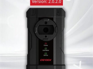 CG100X V2.0.2.0 Update