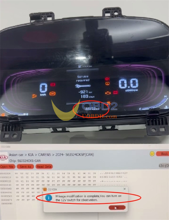 cgdi-cg100x-correct-2024-kia-carens-mileage-9