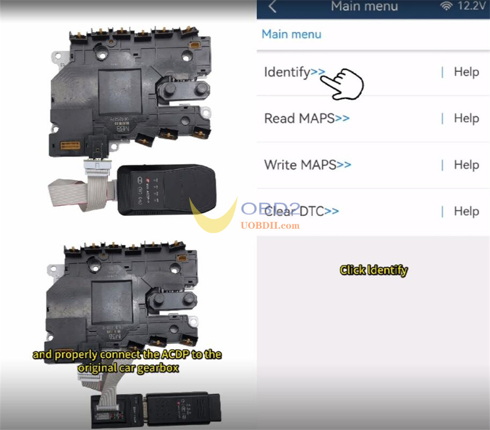 Yanhua ACDP2 Read and Write Nissan 07A Gearbox on Bench – UOBDII ...