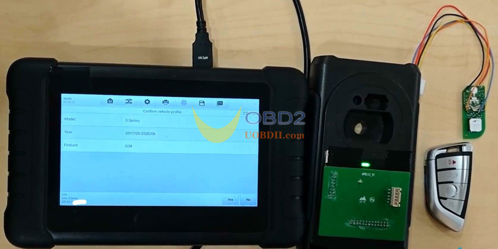 autel im508 im608 add bmw bdc2 bdc3 key-1