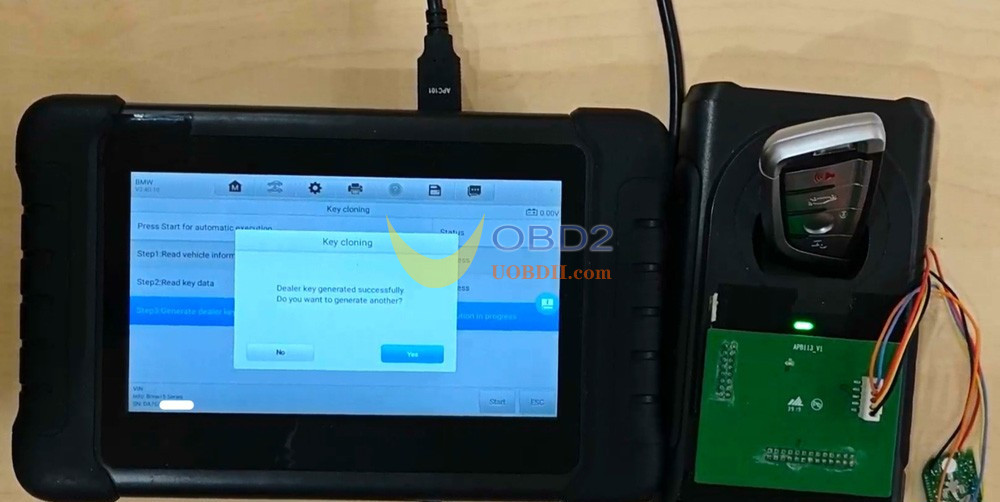 autel im508 im608 add bmw bdc2 bdc3 key-9