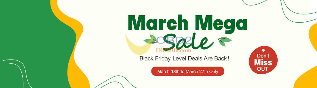 UOBD2 MARCH SALE