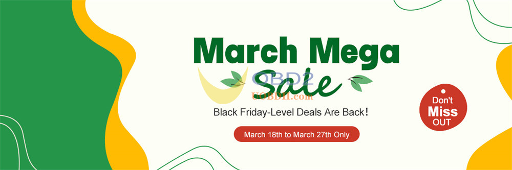 UOBDII.com March Sale