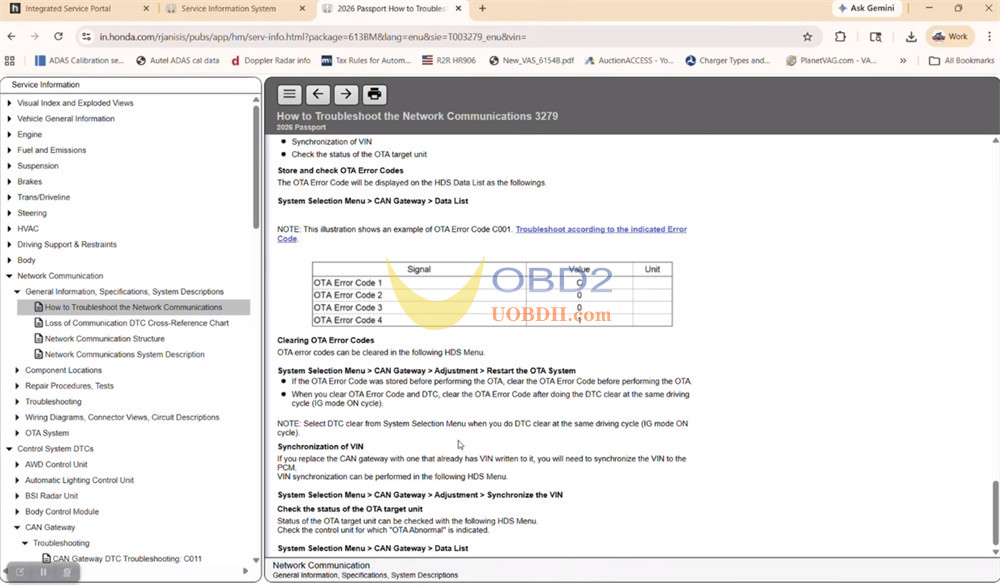 topdon-fix -honda-ota-update-error-13